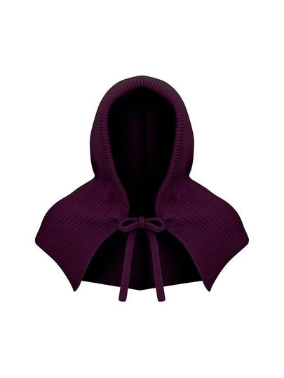 Pure Cashmere 100 Balaclava Purple - PEOPLE OF THE WORLD - BALAAN 2