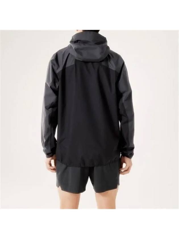 Men's Norvan Shell Hooded Jacket Grey - ARC'TERYX - BALAAN 7