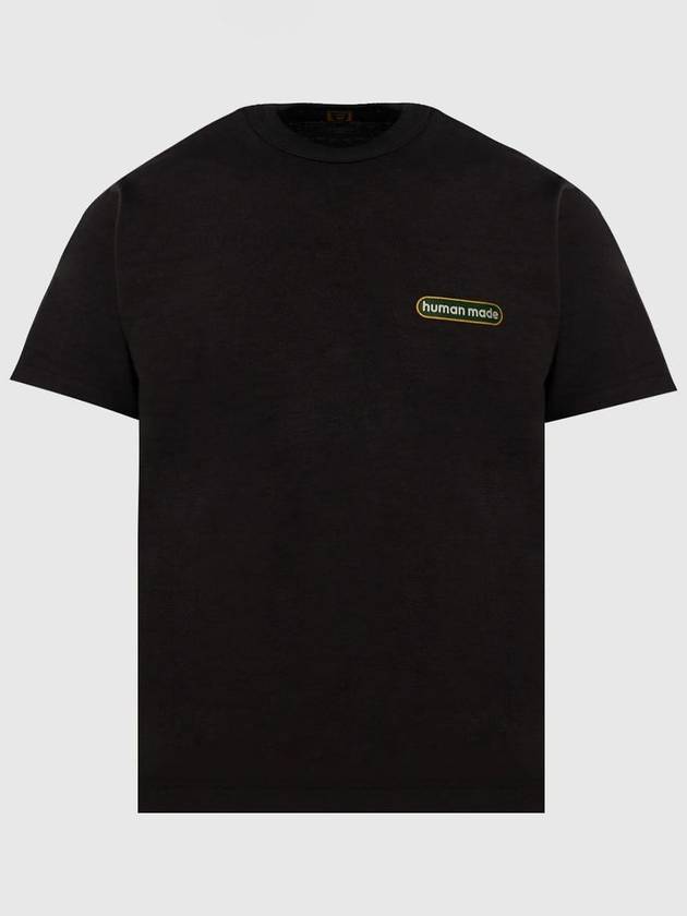 (HUMAN MADE) GRAPHIC T-SHIRT 08 - HM27TE008 BLACK - HUMAN MADE - BALAAN 2