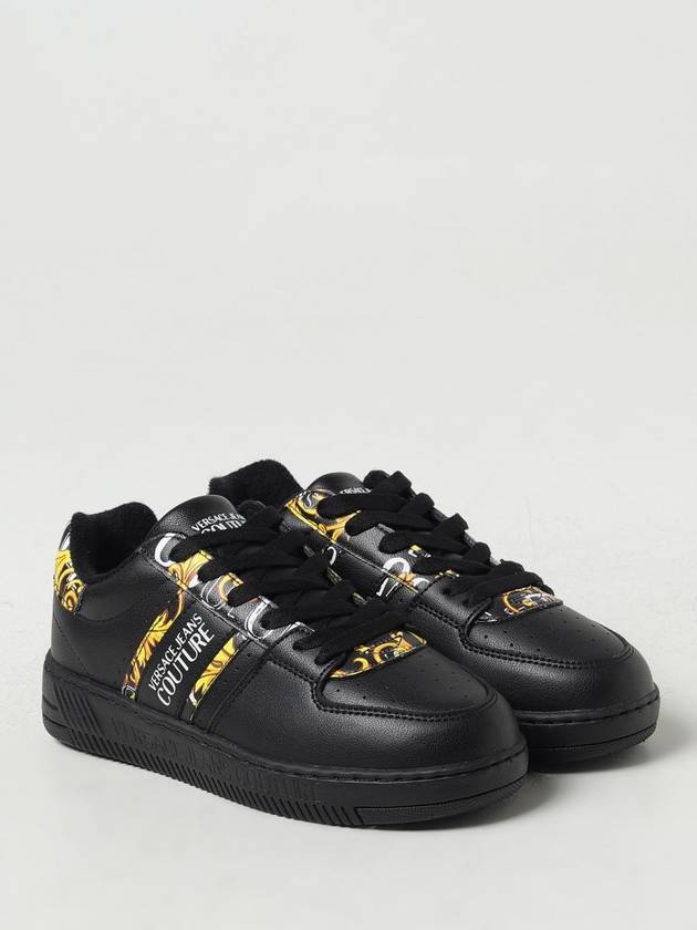 Sneakers Versace Jeans Couture in pelle con stampa - VERSACE - BALAAN 2