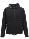 Padded hood zip up black - MONCLER - BALAAN 2