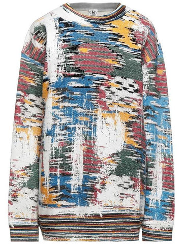 Limited Edition Trompe-L’Oeil Oversized Sweatshirt - MISSONI - BALAAN 1