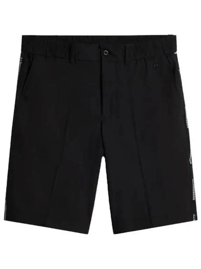 Men's Stuart Stripe Shorts Black - J.LINDEBERG - BALAAN 2