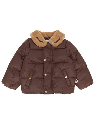 Kids padded jumper 2471013316 BROWN - MINI RODINI - BALAAN 1