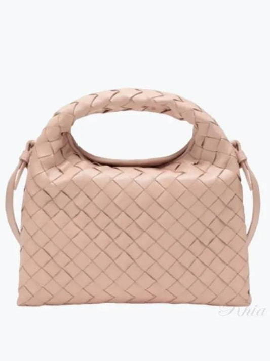 Intrecciato Mini Hop Tote Lotus - BOTTEGA VENETA - BALAAN 2