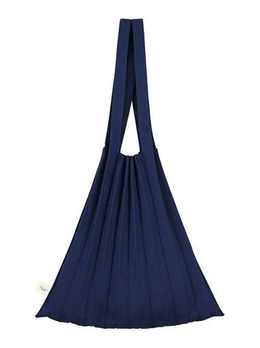 Shoulder Bag Navy - PLEATSMAMA - BALAAN 1