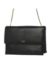 Sugar Medium Shoulder Bag Black - LANVIN - BALAAN 1