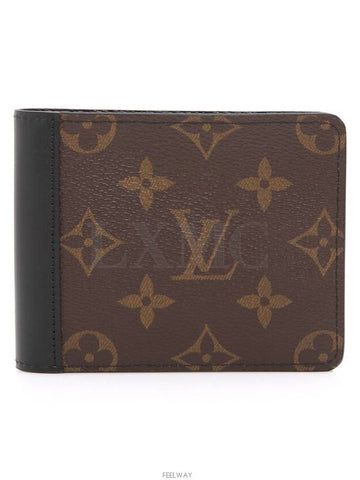 Monogram Gaspar Half Wallet M93801 Macassar Black - LOUIS VUITTON - BALAAN 1