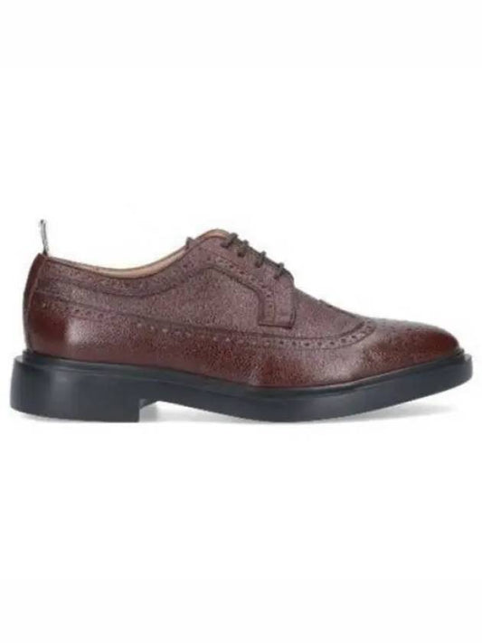 Classic Long Wing Leather Brogue Brown - THOM BROWNE - BALAAN 2