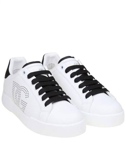 Dolce & Gabbana Sneakers From The Portofino Line In Nappa Leather - DOLCE&GABBANA - BALAAN 2