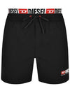 BMBX Visper 41 Swim Shorts Black - DIESEL - BALAAN 1