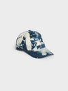 Embroidered Logo Cloudy Horizon Denim Ball Cap Blue - CELINE - BALAAN 2