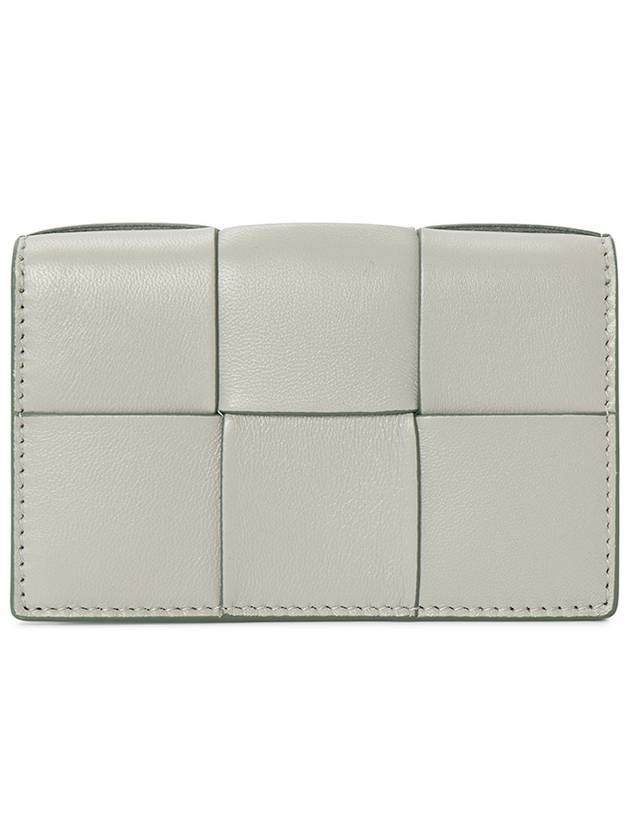 Intrecciato Card Wallet Grey - BOTTEGA VENETA - BALAAN 3