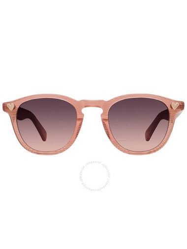 Garrett Leight GLCO X ANDR SARAIVA SUN New Gradient Oval Ladies Sunglasses 2082 PST/NEWG 46 - GARRETT LEIGHT - BALAAN 1