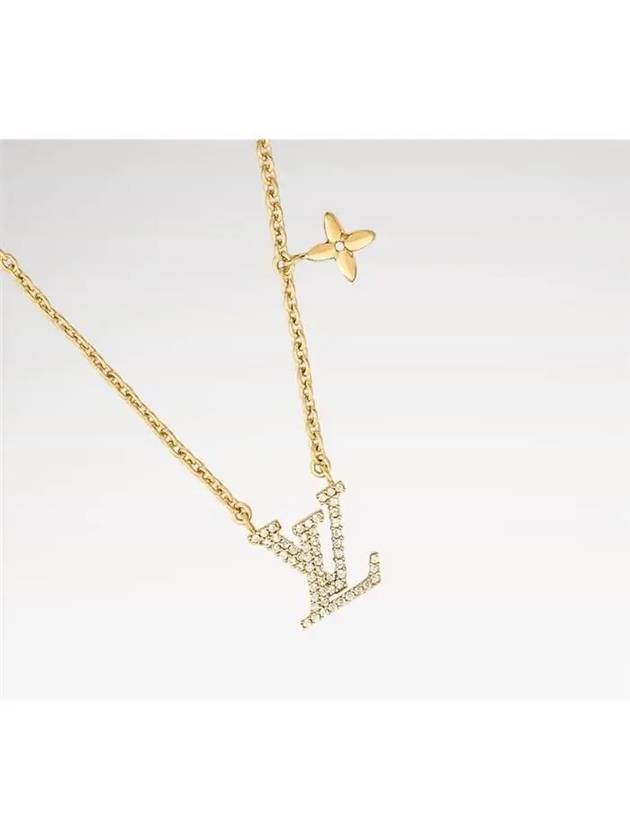 LV Iconic Necklace Gold - LOUIS VUITTON - BALAAN 3