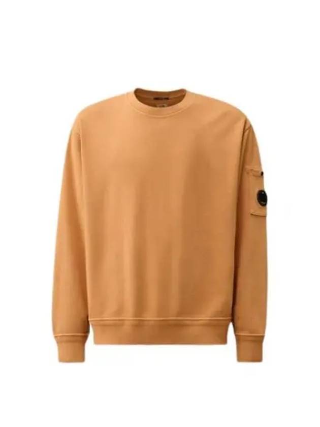 Cotton Diagonal Fleece Lens Sweatshirt Orange - CP COMPANY - BALAAN 2