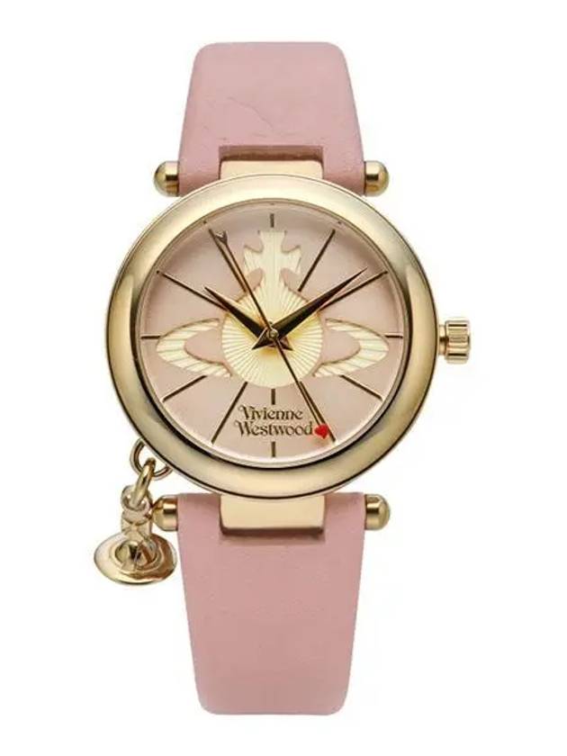 ORB Leather Watch Pink - VIVIENNE WESTWOOD - BALAAN 2