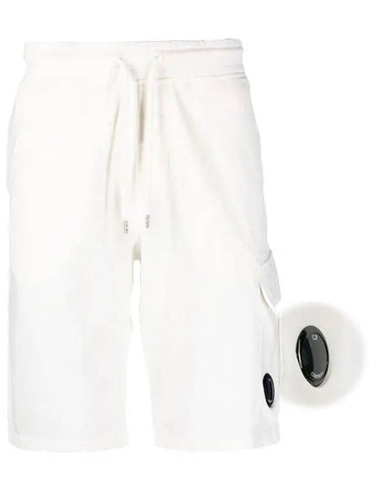 Lens Banding Cargo Shorts White - CP COMPANY - BALAAN 2