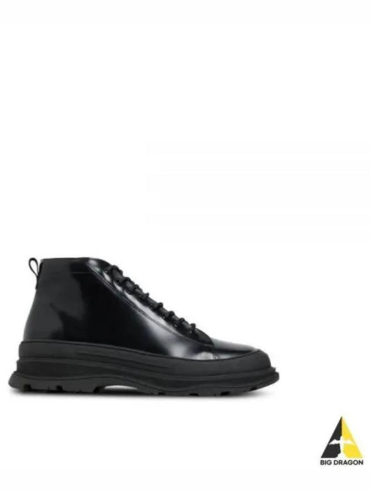 Roder Mid Laced Combat Boots Black - J.LINDEBERG - BALAAN 2