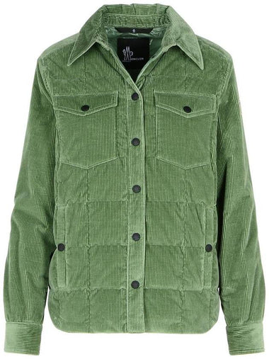 Moncler Grenoble 'Paulet' Green Cotton Jacket - MONCLER - BALAAN 1