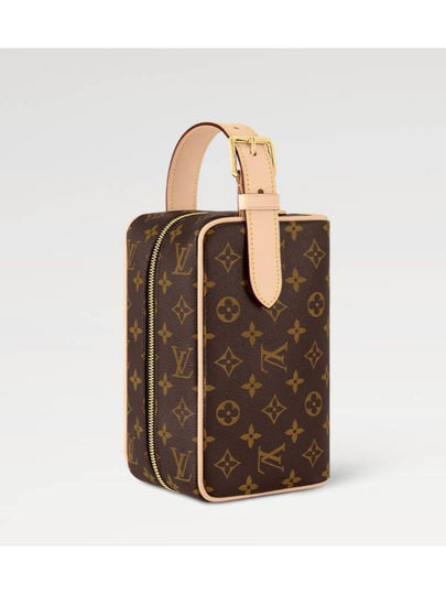 Locker Dopp Kit Monogram Pouch Bag Brown - LOUIS VUITTON - BALAAN 2