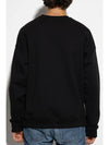 S Rob Doval PJ Sweatshirt Black - DIESEL - BALAAN 3