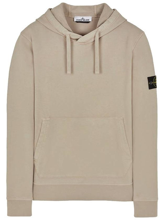 Wappen Patch Classic Fleece Hoodie Dove Grey - STONE ISLAND - BALAAN 2