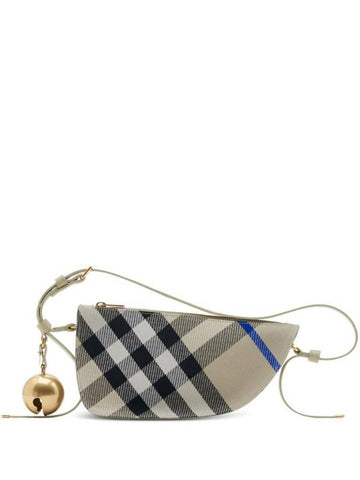 Mini Shield Sling Shoulder Bag Beige - BURBERRY - BALAAN 1