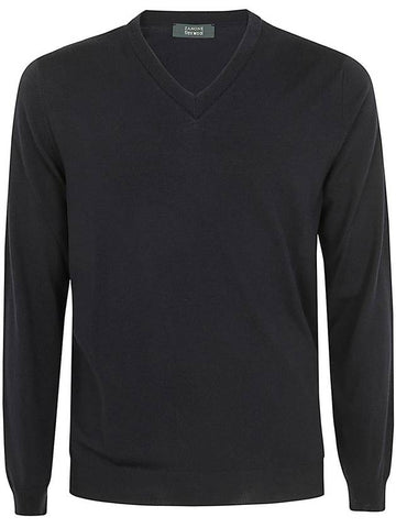 Zanone V-Neck Slim Fit Clothing - ZANONE - BALAAN 1