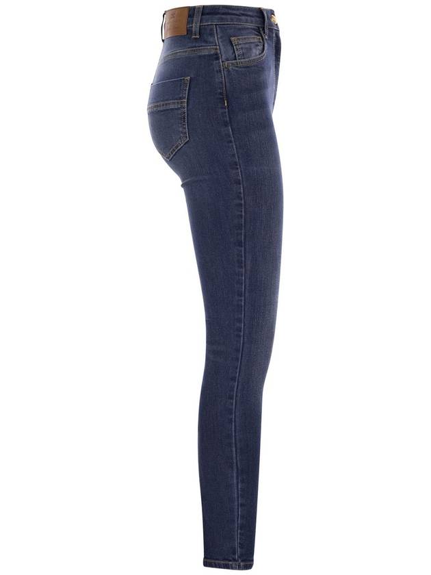 Stretch cotton skinny jeans - ELISABETTA FRANCHI - BALAAN 3