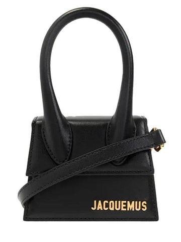 Le Chiquito Leather Cross Bag Black - JACQUEMUS - BALAAN 1