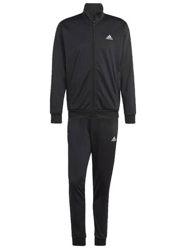 Linear Logo Tricoat Tracksuit Black - ADIDAS - BALAAN 1