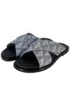 CD Diamond Alias ​​Leather Slippers Grey - DIOR - BALAAN 7