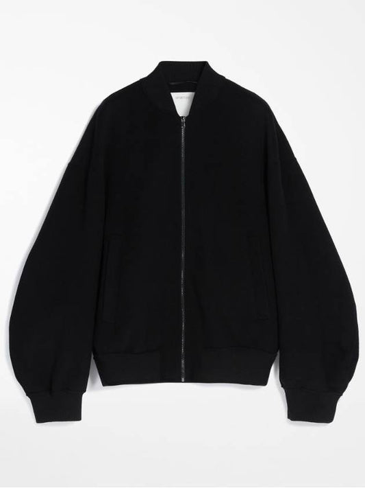 Rioto 2 Wool Bomber Jacket Black - MAX MARA SPORTMAX - BALAAN 2