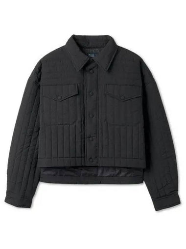 W insulated nylon jacket black - POLO RALPH LAUREN - BALAAN 1