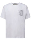 Dreamer Logo Short Sleeve T-Shirt White - GOLDEN GOOSE - BALAAN.