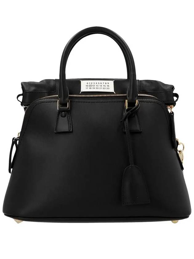 5AC Medium Tote Bag Black - MAISON MARGIELA - BALAAN 2