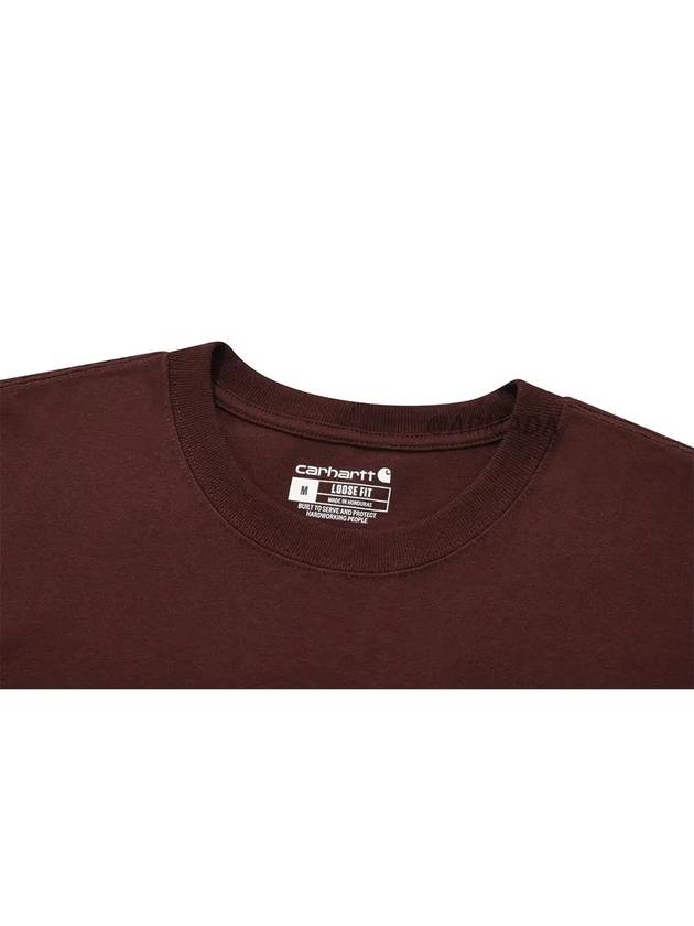 K87 workwear pocket short sleeve t shirt port - CARHARTT - BALAAN 3