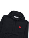 Heart Waffen Hooded Sweatshirt AX T174 051 1 BLACK - COMME DES GARCONS - BALAAN 3