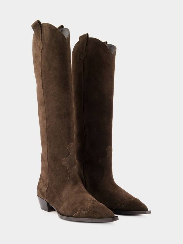 Aruna Boots - Aeyde - Suede - Moka - AEYDE - BALAAN 2