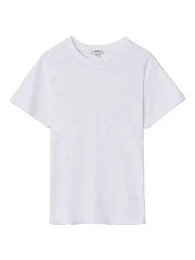 A Goldie Lena short sleeve t shirt white - AGOLDE - BALAAN 1