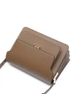 Saffiano Trunk Medium Shoulder Bag Brown - MARNI - BALAAN 6