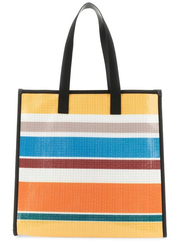 Striped Print Tote Bag - ETRO - BALAAN 3