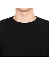 Rockstud Detail Cashmere Knit Top Black - VALENTINO - BALAAN 7