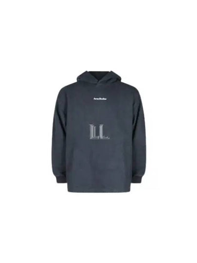 Logo Print Hoodie Black - ACNE STUDIOS - BALAAN 2