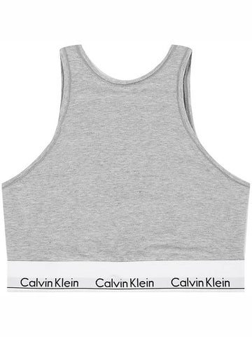 Longline Bra Grey - CALVIN KLEIN - BALAAN 1