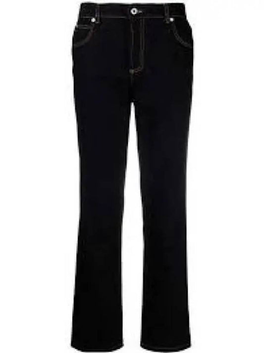 Anagram Pocket Tapered Jeans Black - LOEWE - BALAAN 2