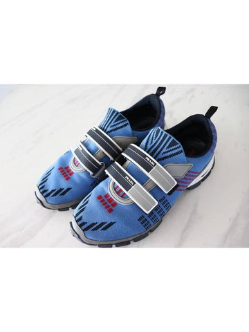 Velcro men s sneakers blue - PRADA - BALAAN 1