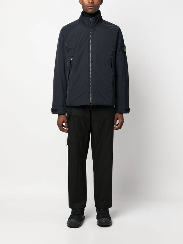 Micro Twill Pure Insulation Technology Primaloft Jacket Navy - STONE ISLAND - BALAAN 3