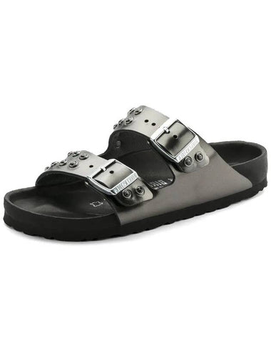 Arizona Premium Diamond Anthracite Narrow 1009001 Narrow Foot Women’s Slippers - BIRKENSTOCK - BALAAN 1